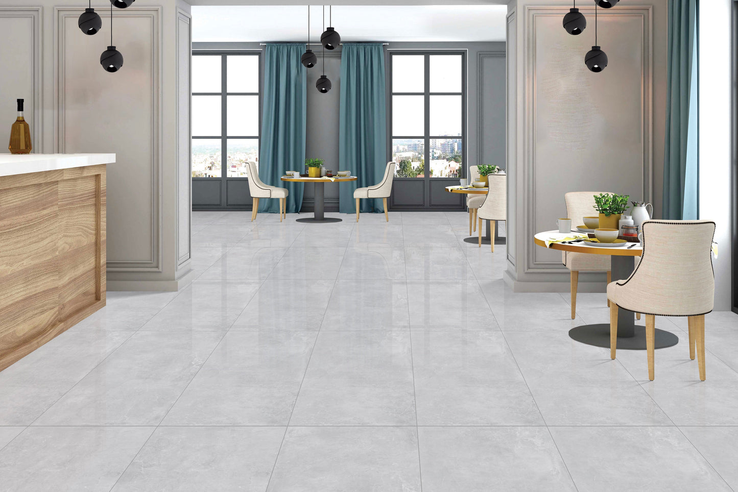 Vicenza Grey 1200x600 Gloss