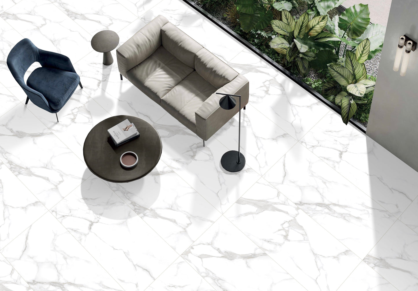 Bianco Carrara 1200x600 Matt