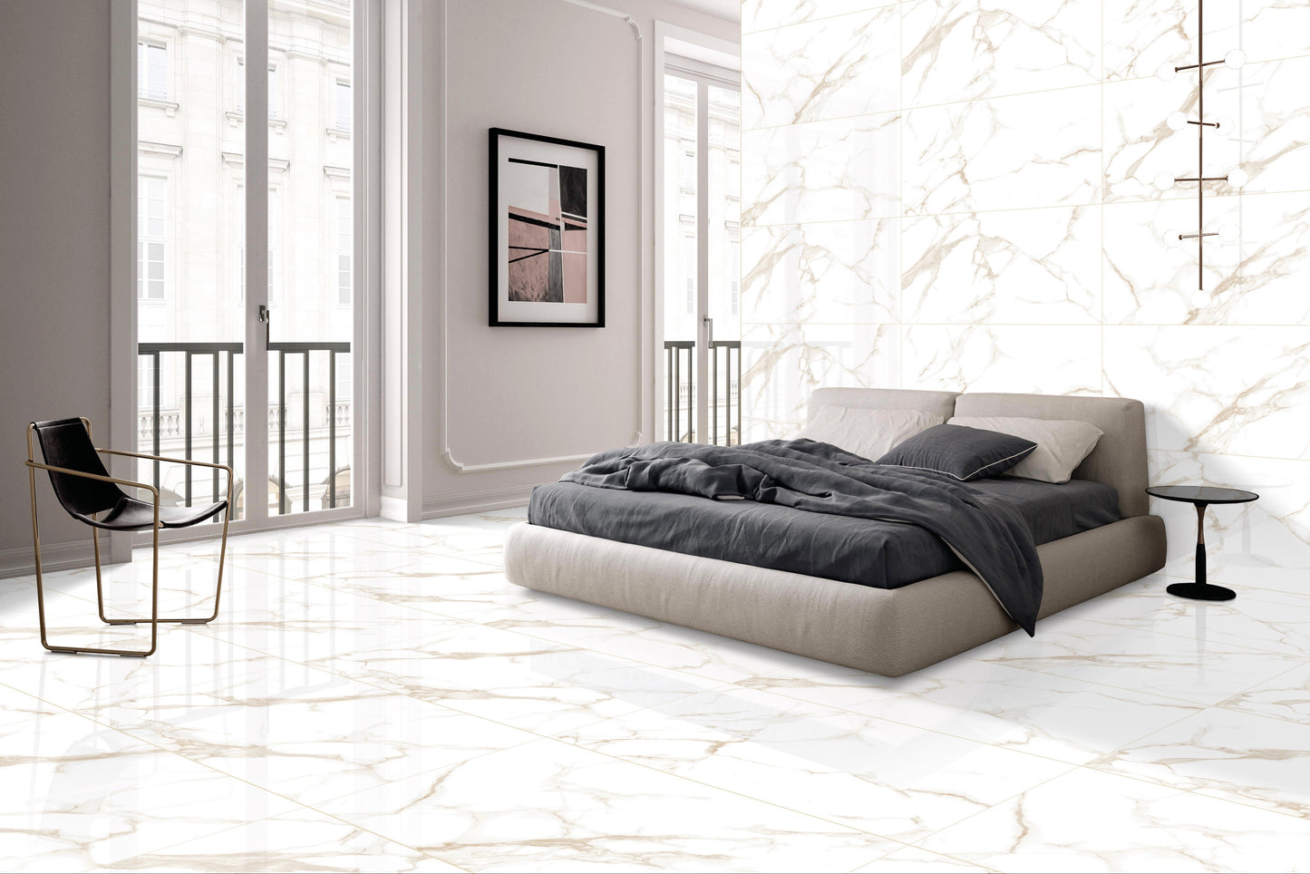Calacatta Marble Gold 1200x600 Gloss